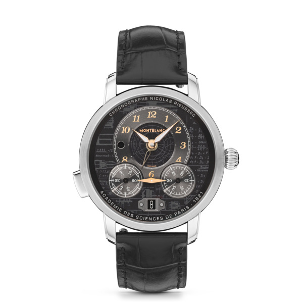  Montblanc - Montblanc Star Legacy Nicolas Rieussec Chronograph 43 Mm Meisterstück 100 Years Limited Edition - 500 Pièces - Acier - Mb133232 - Montre 