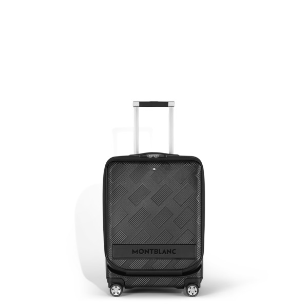  Montblanc - Valise Cabine #my4810 Avec Poche Avant - Noir - Polycarbonate - Mb199457 - Bagages Cabine 
