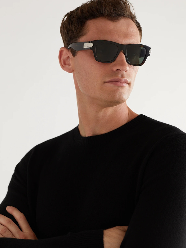  Dior Eyewear - Diorblacksuit Xl S2u Havana Geometric Tortoiseshell Acetate Sunglasses - Men - Tortoiseshell 