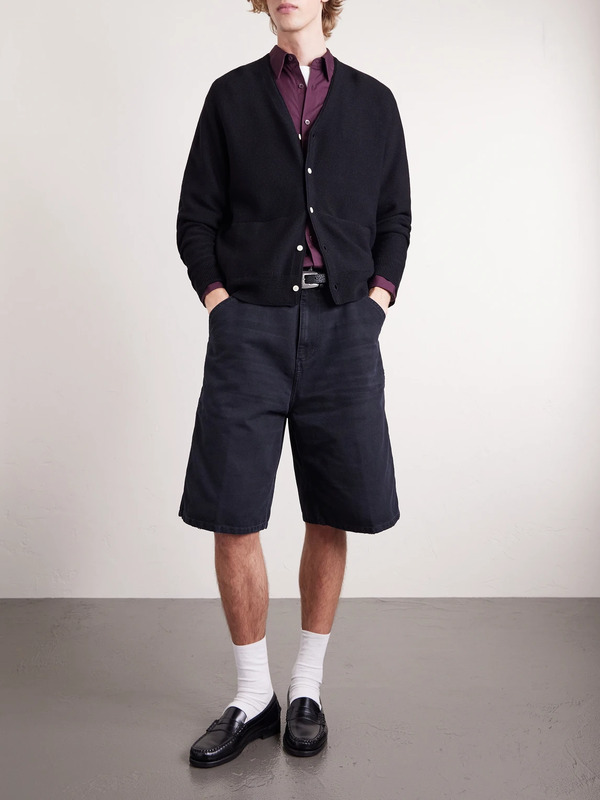  Visvim - Selmer Wool Cardigan - Men - Black - 2 