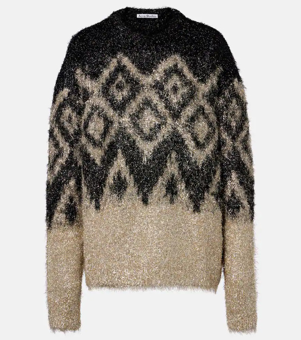  Acne Studios Acne Studios Pull En Lamé 