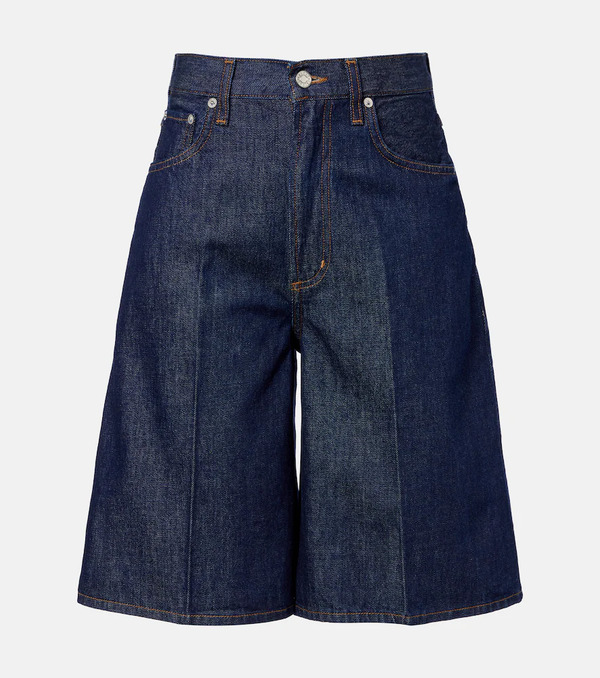  Agolde Agolde Bermuda Nolan En Coton 