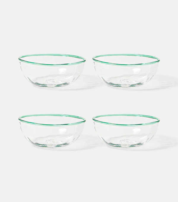  Akua Objects Akua Objects Set De 4 Bols Peter En Verre 