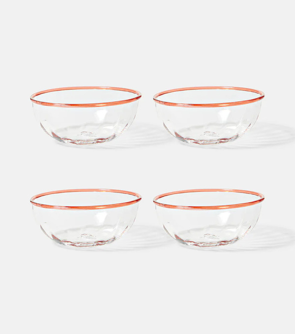  Akua Objects Akua Objects Set De 4 Bols Peter En Verre 