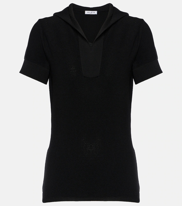  Alaia Alaïa Top Court En Maille 