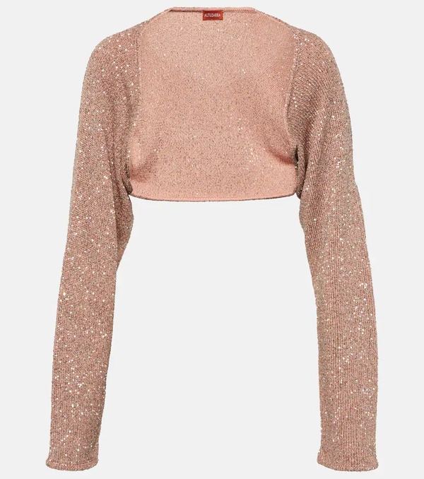  Altuzarra Altuzarra Pull Alimia Métallisé 
