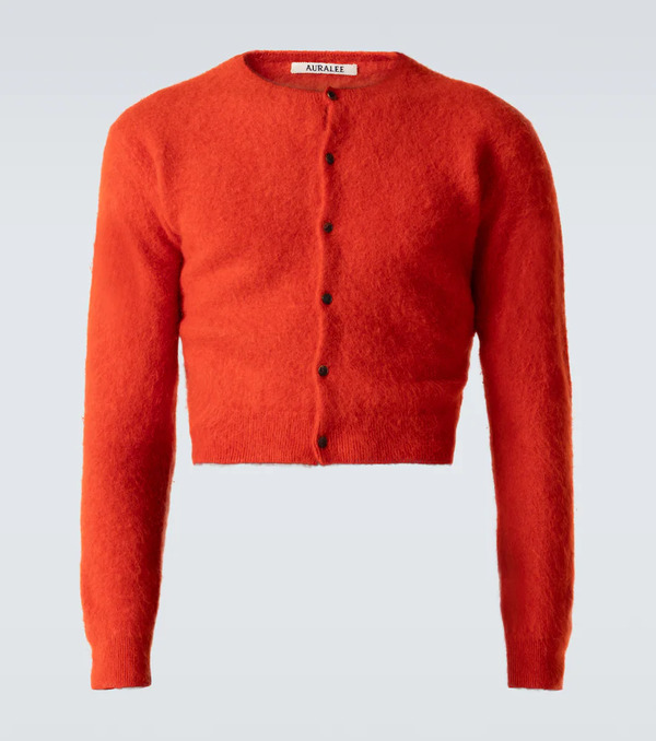  Auralee Auralee Cardigan En Alpaga 