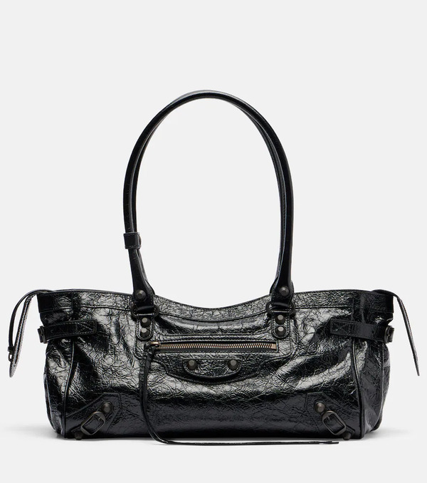  Balenciaga Balenciaga Sac à Bandoulière Le City East-west En Cuir 