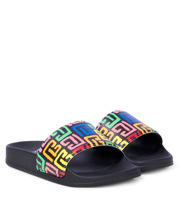  Balmain Kids Balmain Kids Mules Monogram Imprimées 