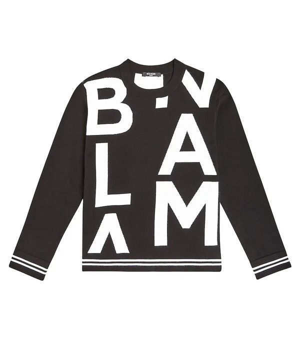  Balmain Kids Balmain Kids Pull à Logo 