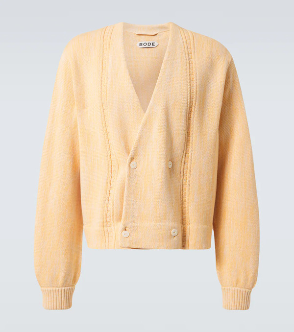  Bode Bode Cardigan En Coton 