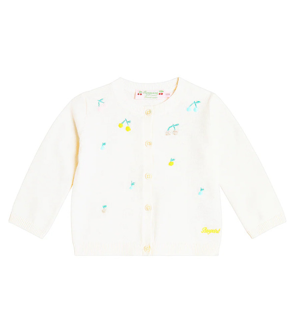  Bonpoint Bonpoint Bébé – Cardigan Claudie Brodé En Coton 