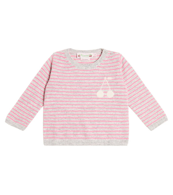  Bonpoint Bonpoint Bébé – Pull Celly Rayé En Cachemire 