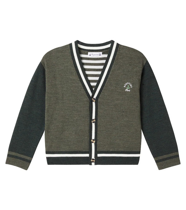  Bonpoint Bonpoint Cardigan Julian En Laine 