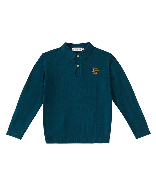  Bonpoint Bonpoint Pull Polo Darius En Laine 