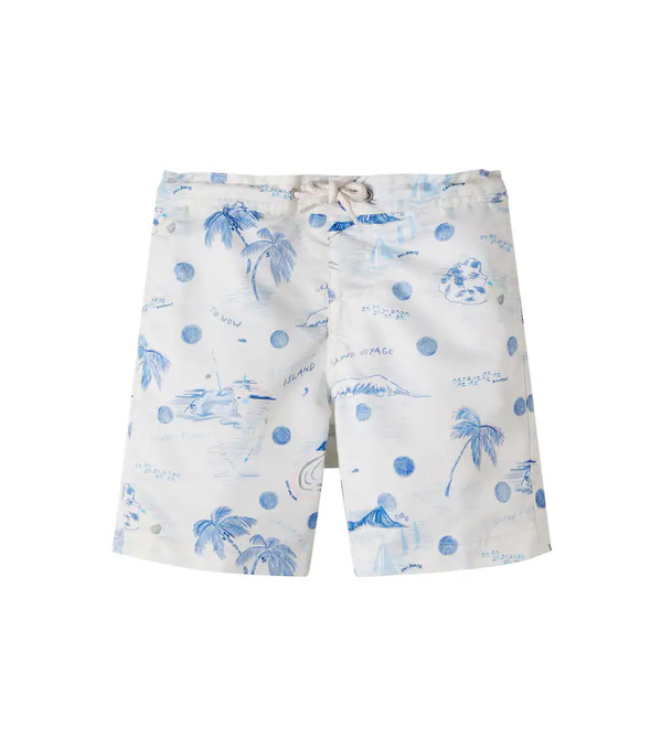  Bonpoint Bonpoint Short De Bain Ariel Imprimé 