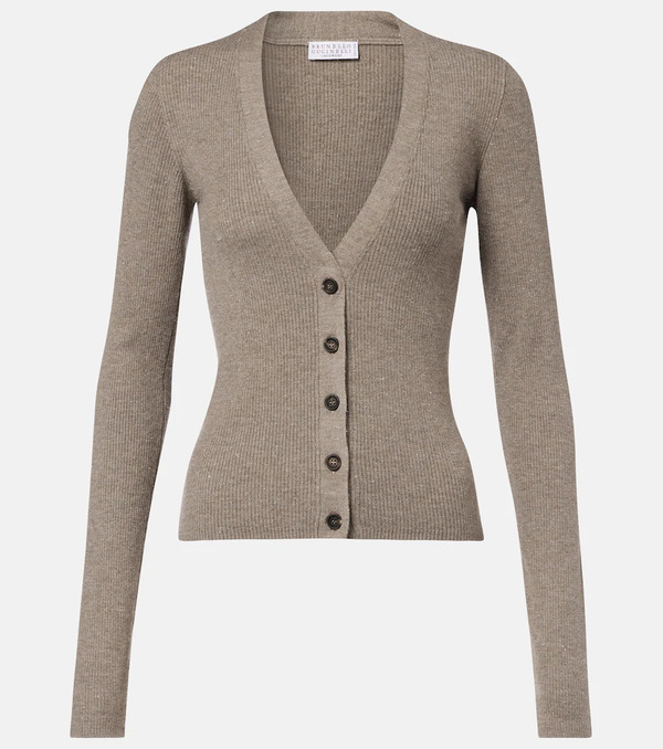  Brunello Cucinelli Brunello Cucinelli Cardigan Lamé 