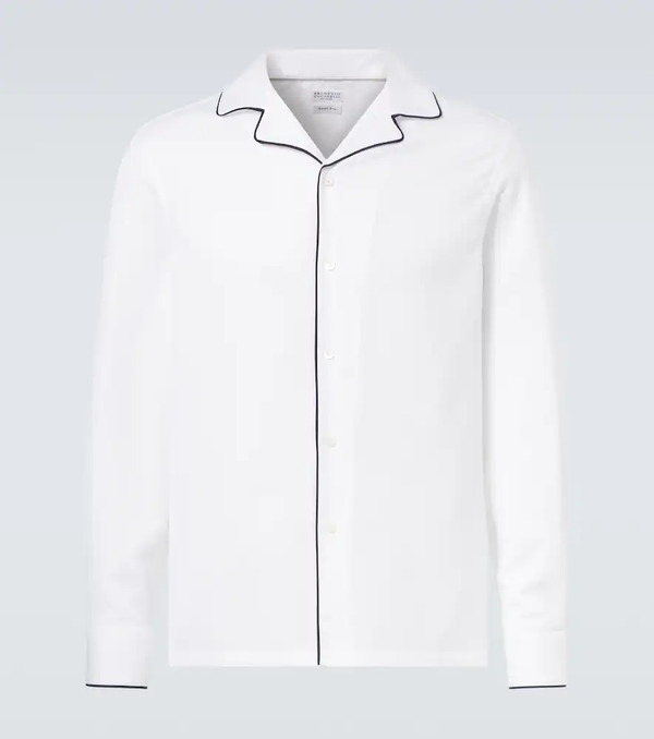  Brunello Cucinelli Brunello Cucinelli Chemise En Coton 