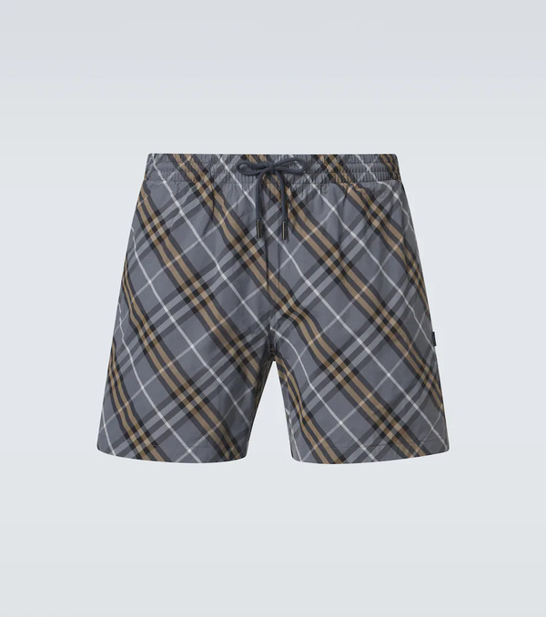  Burberry Burberry Short De Bain Burberry Check 