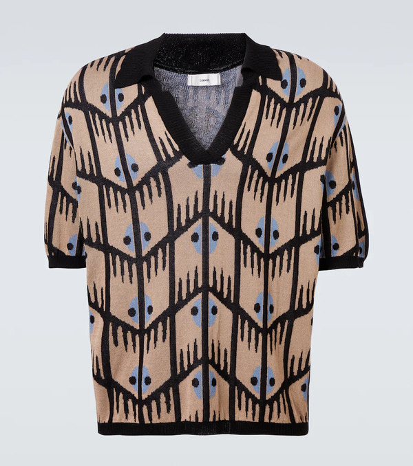  Commas Commas Polo En Jacquard 