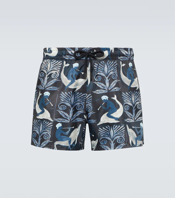  Commas Commas Short De Bain à Imprimé 