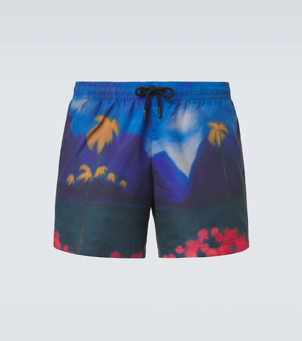  Commas Commas Short De Bain à Imprimé 