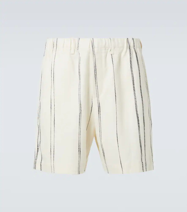  Commas Commas Short Rayé 