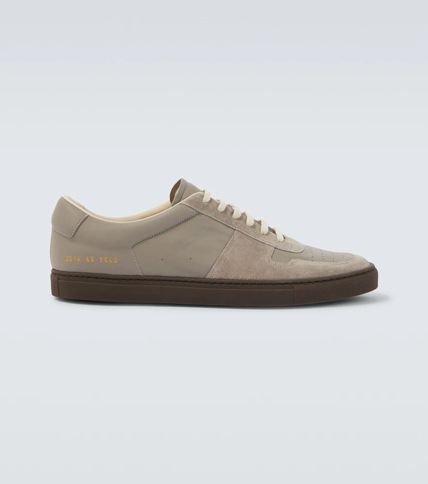  Common Projects Common Projects Baskets Achilles En Cuir Et Daim 