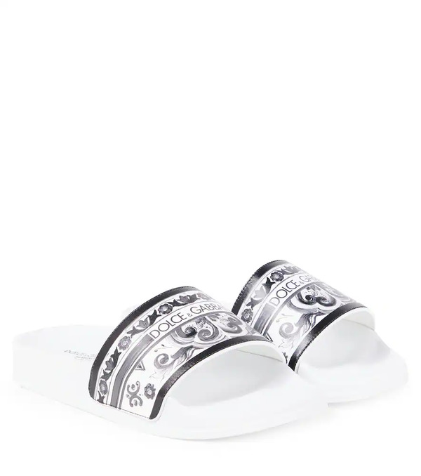  Dolce&gabbana Kids Dolce&gabbana Kids Mules Majolica 