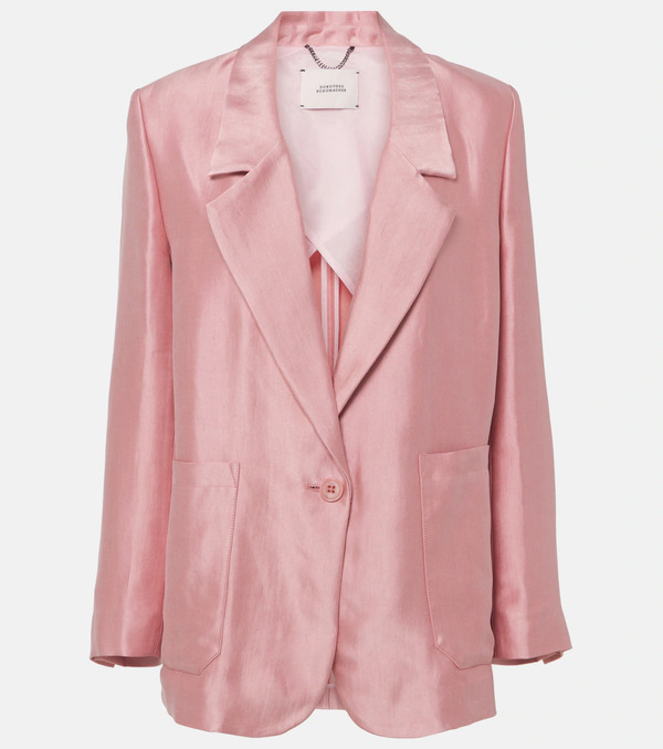 Dorothee Schumacher Dorothee Schumacher Blazer Slouchy Elegance En Satin 
