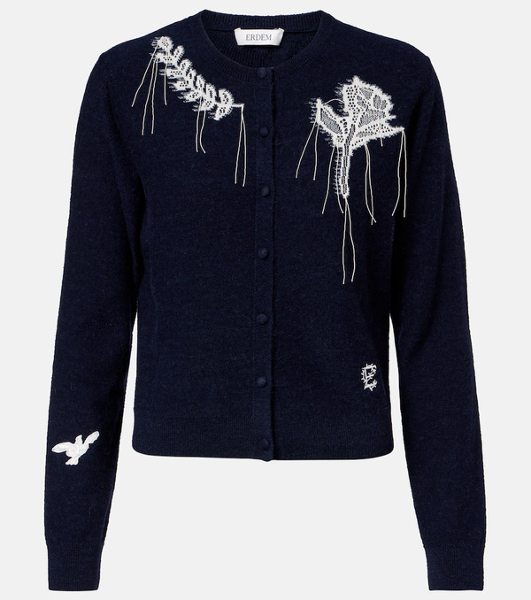  Erdem Erdem Cardigan Brodé 