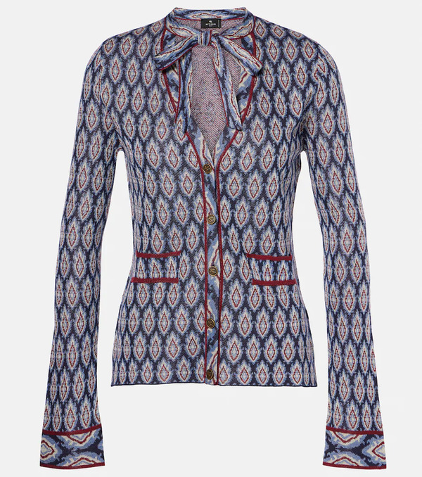  Etro Etro Cardigan à Détail écharpe 