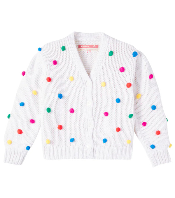 Fabula Fábula Cardigan Bolinha 