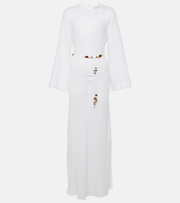  Faithfull Faithfull Robe Longue Galea En Lin 