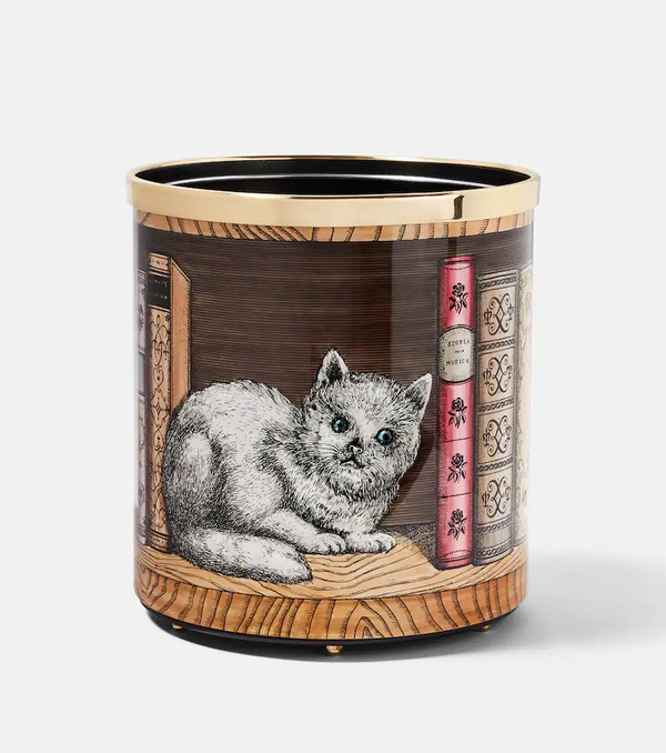  Fornasetti Fornasetti Récipient Gatto con libri 