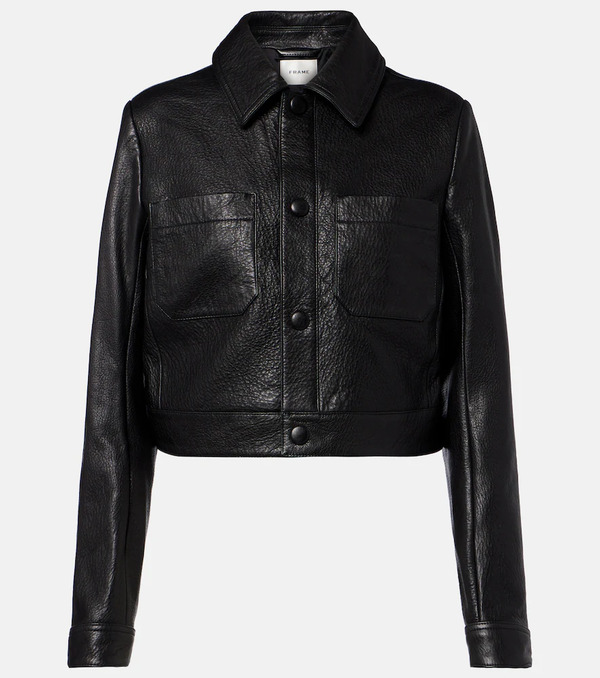  Frame Frame Veste The Small En Cuir 