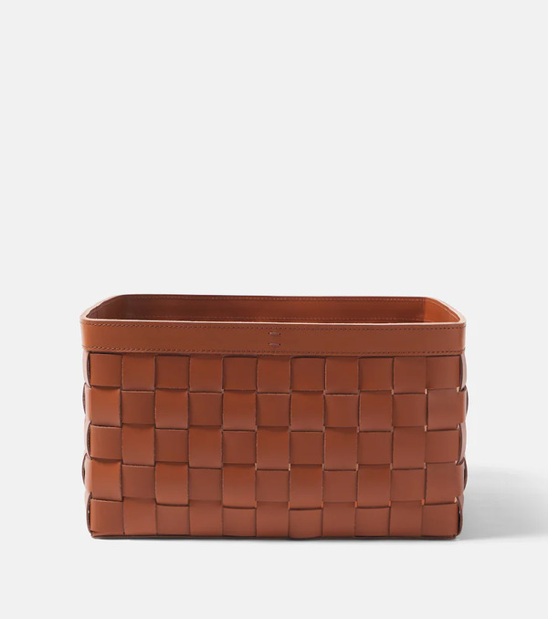  Giobagnara Giobagnara Panier Mondina Large En Cuir 