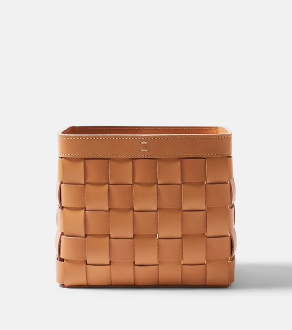 Giobagnara Giobagnara Panier Mondina Small En Cuir 