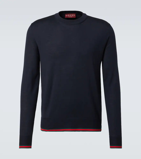  Gucci Gucci Pull Web En Laine 