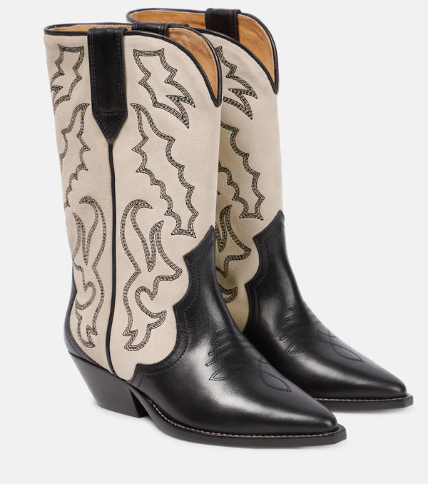  Isabel Marant Isabel Marant Bottines Santiags Duerto En Cuir 