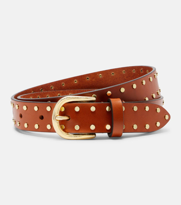  Isabel Marant Isabel Marant Ceinture Zap En Cuir à Clous 