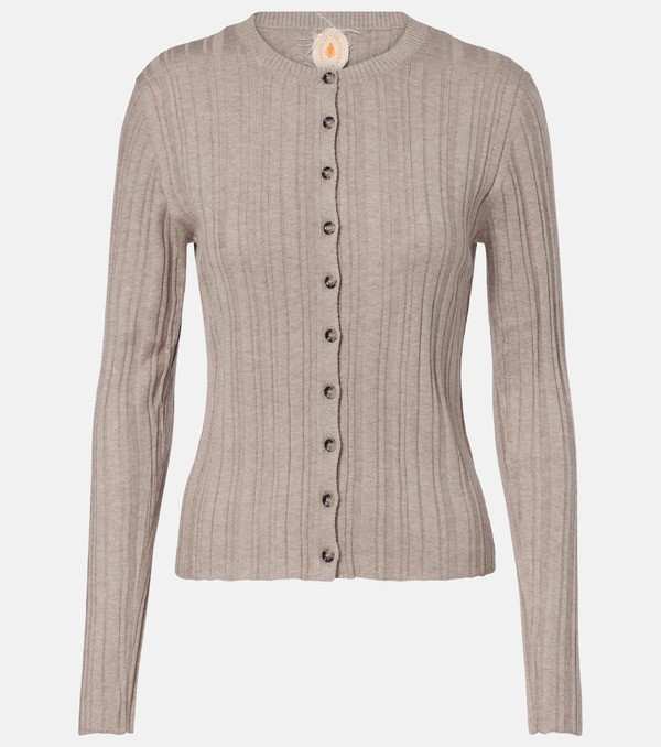  Jardin Des Orangers Jardin Des Orangers Cardigan En Coton, Soie Et Cachemire 