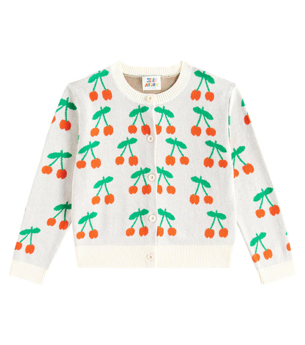  Jellymallow Jellymallow Cardigan Cherry En Coton 