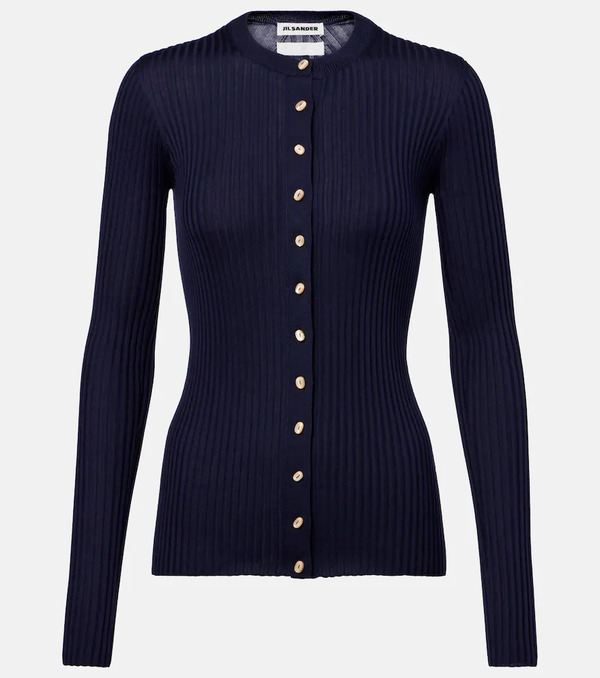  Jil Sander Jil Sander Cardigan En Soie 