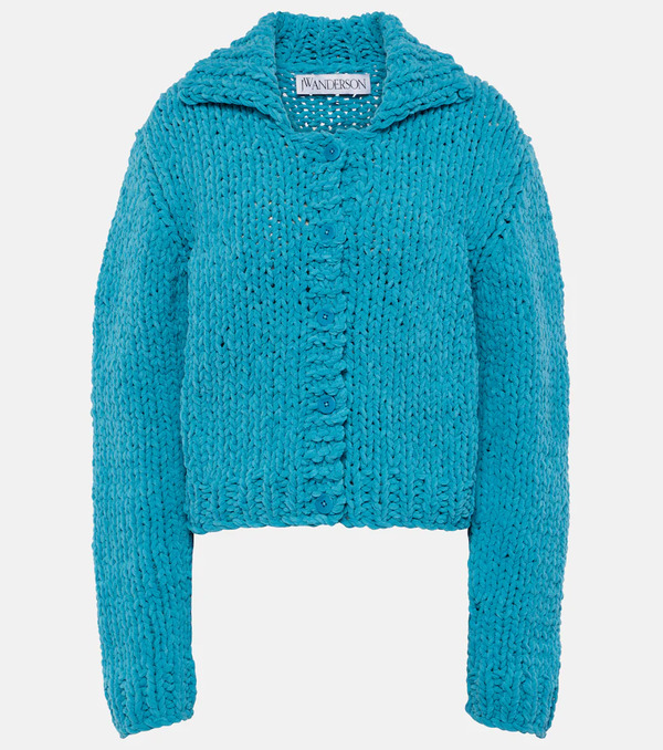  Jw Anderson Jw Anderson Cardigan En Chenille 