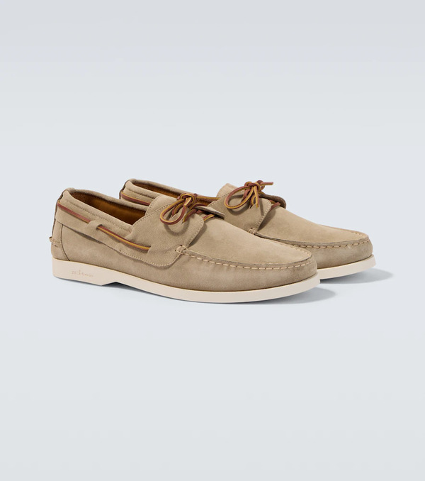 Kiton Kiton Chaussures Bateau En Daim 