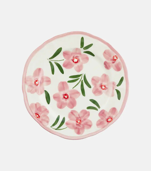  Les-ottomans Les-ottomans Assiette Floral 