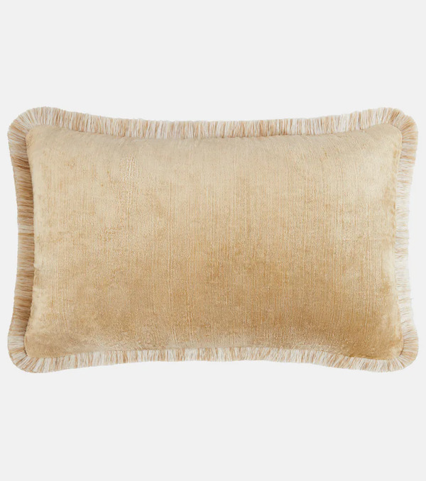  Les-ottomans Les-ottomans Coussin En Velours De Soie 