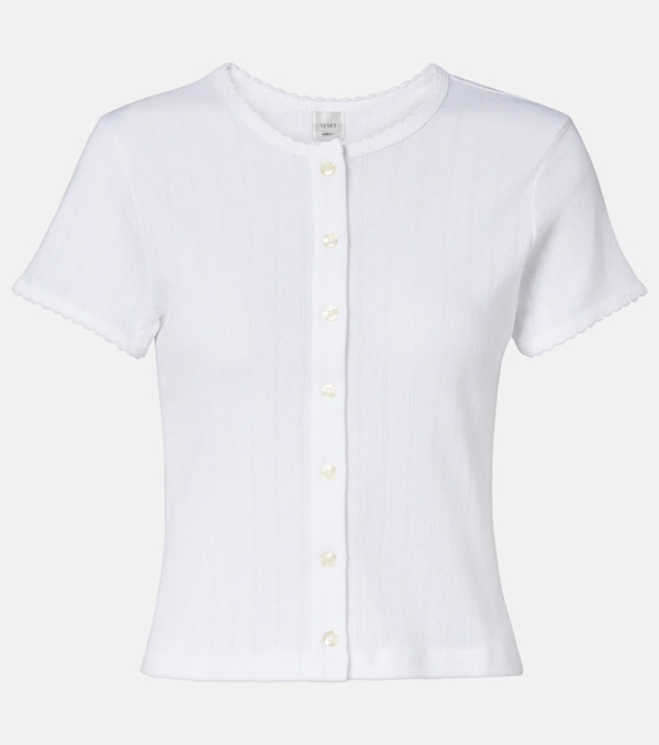  Leset Leset Cardigan En Coton 