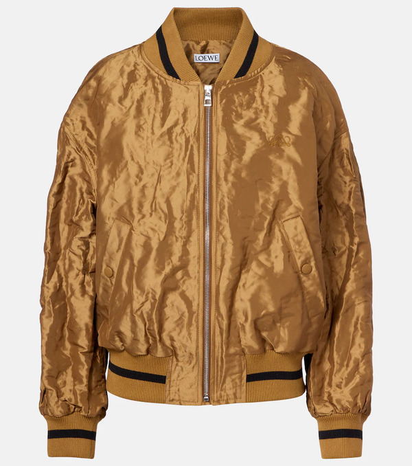  Loewe Loewe Veste Bomber En Taffetas 